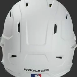 Rawlings Mach Batting Helmet W/ EXT Flap – White (MACHEXTR) 10 Rawlings Mach Batting Helmet W/ EXT Flap – White (MACHEXTR) -Baseball Bat Sales products machextr white 4