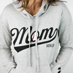 Baseballism – Baseball Mom Women’s Hoodie -Baseball Bat Sales products mom hoodie 3