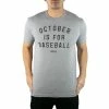 Baseballism – October Is For Baseball T-Shirt (Men’s)