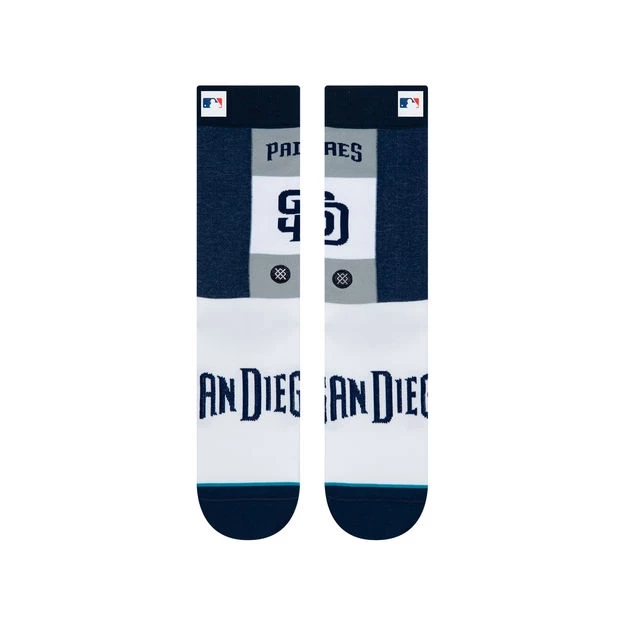 Stance – Padres Pop Fly Socks 4 Stance – Padres Pop Fly Socks - Image 2