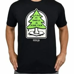 Baseballism – Stop And Smell The Pine Tar – T-Shirt (Men’s)