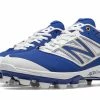 New Balance – Royal/White Low Rubber Baseball Cleats (PL4040D3) -Baseball Bat Sales products pl4040d3 1