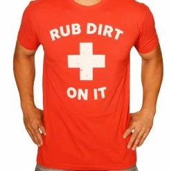 Baseballism Rub Dirt On It T-Shirt (Men’s)