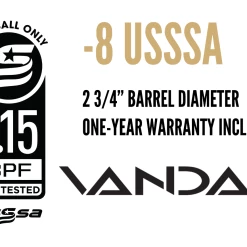 Victus Vandal Senior League (-8) USSSA Bat (VSBVX8) -Baseball Bat Sales products sl 8 vandal lineup
