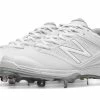 New Balance SM4040W1 White/White Women’s Fastpitch Spikes