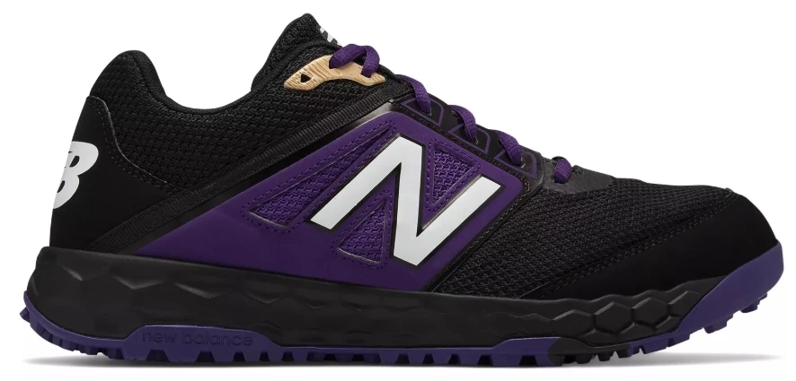 New Balance – Black/Purple Fresh Foam T3000v4 Men’s Turfs (T3000BP4) 3 New Balance – Black/Purple Fresh Foam T3000v4 Men’s Turfs (T3000BP4)