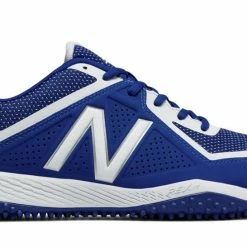 New Balance – Royal/White 4040v4 Baseball Turf Shoes (T4040TB4)