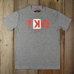 Baseballism – TKO – Grey T-Shirt (Men’s) -Baseball Bat Sales products tko 3