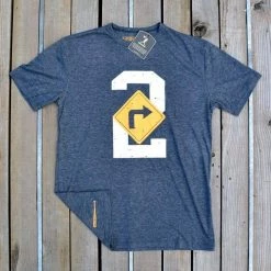 Baseballism Turn 2 Grey T-Shirt (Men’s) -Baseball Bat Sales products turn2 3