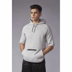 Evoshield Men’s Pro Team Short Sleeve Hoodie – Grey