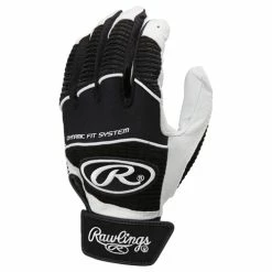 Rawlings Youth Workhorse 950 Series Batting Glove – Black