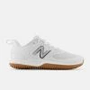 New Balance White T3000v6 Turf Shoes -Baseball Bat Sales t3000tw6 1