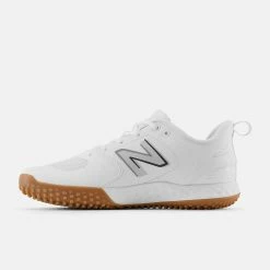New Balance White T3000v6 Turf Shoes -Baseball Bat Sales t3000tw6 3