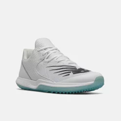 New Balance Turf Shoes – White FuelCell 4040v6 (T4040TW6) -Baseball Bat Sales t4040tw6 2