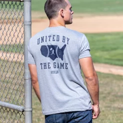 Baseballism United By The Game Men’s T-Shirt -Baseball Bat Sales united by the game 6